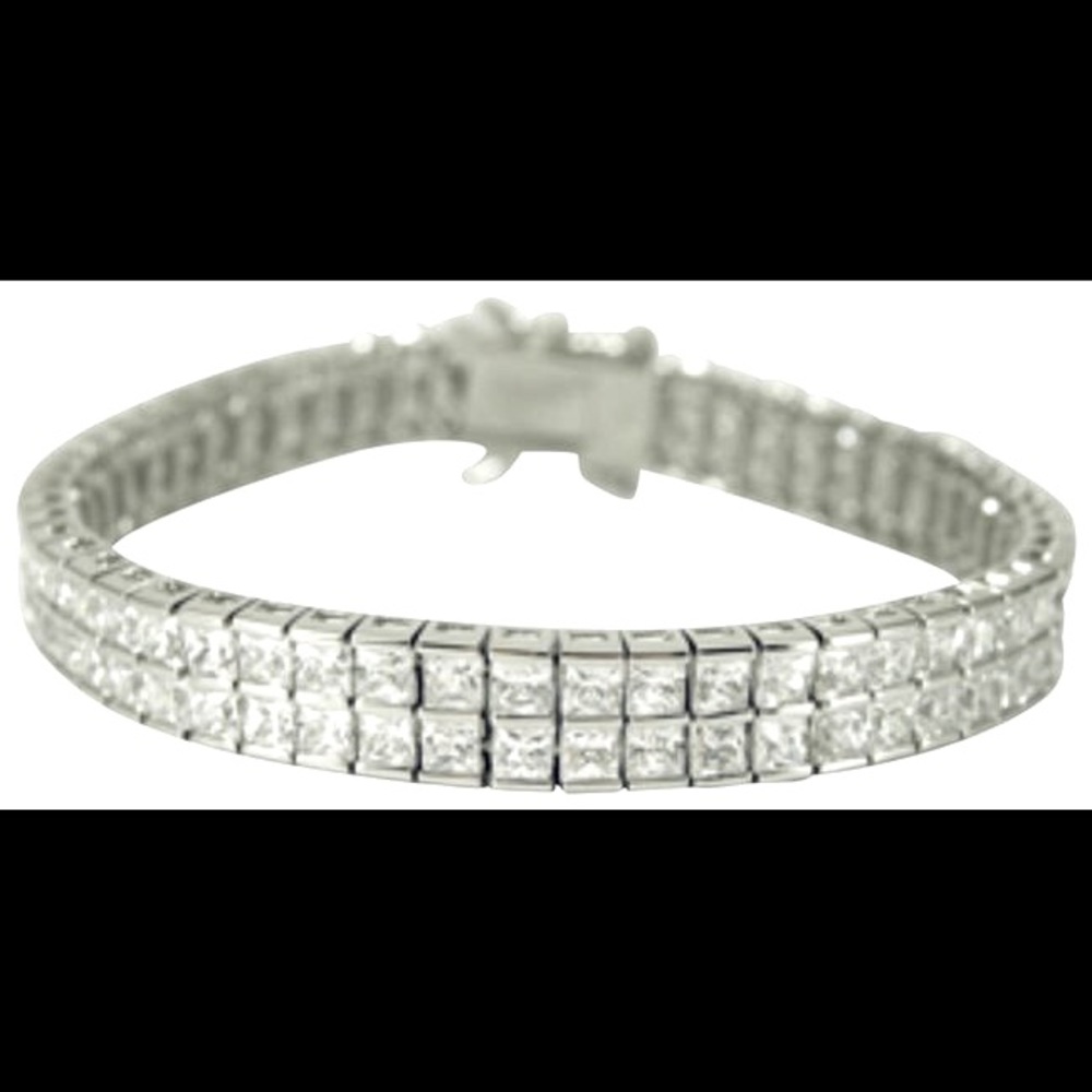NWOT Landau CZ tennis bracelet
